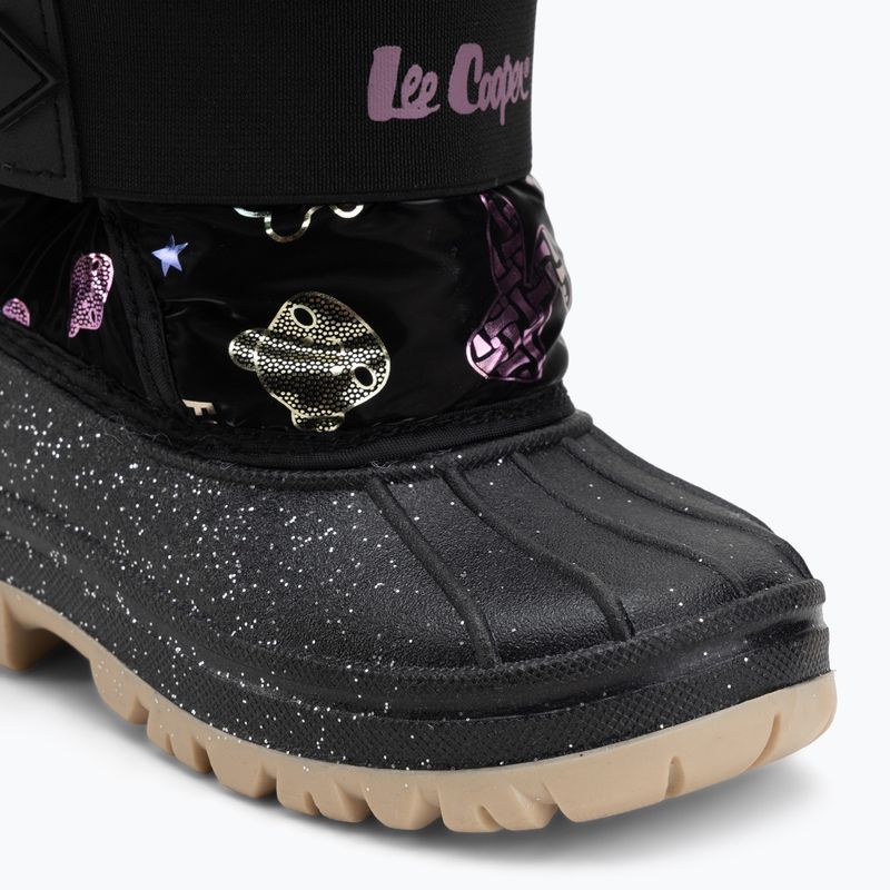 Schneeschuhe Kinder Lee Cooper LCJ-25-10-3787K black/fushia 7