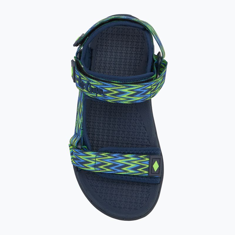 Lee Cooper Kindersandalen LCW-25-34-3575K navy/grün 5