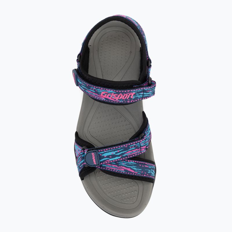 Grisport Damen Sandalen 349024L navy/blau/fuxia 5