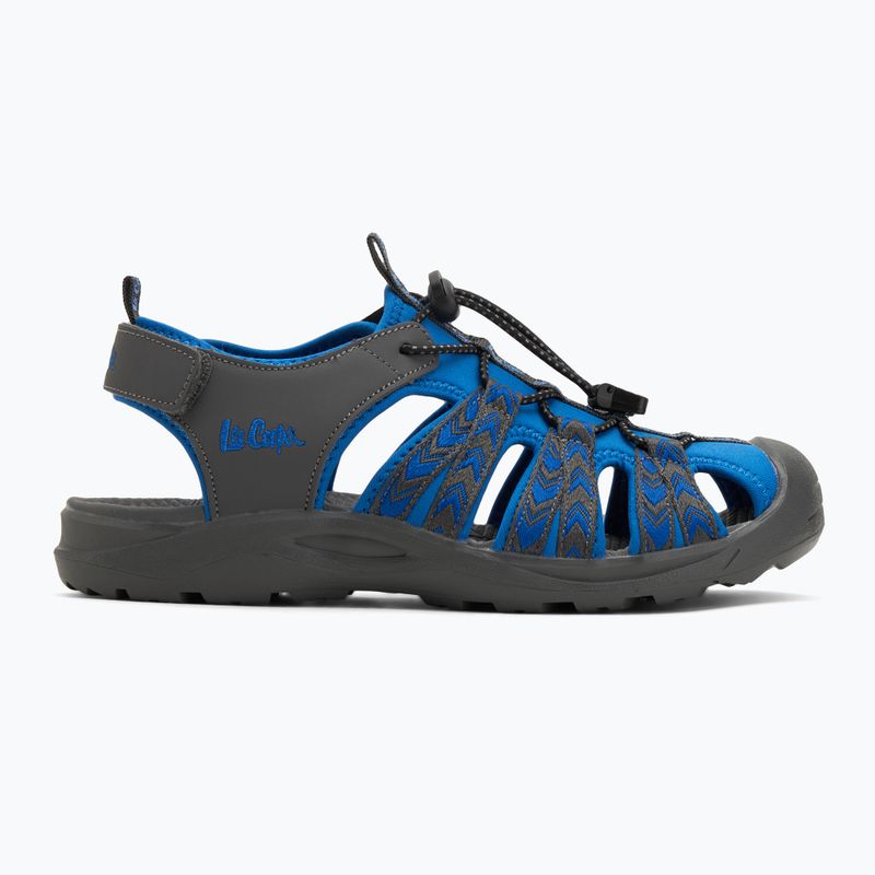 Lee Cooper Damen Sandalen LCW-25-03-3401LA königsblau/grau 2