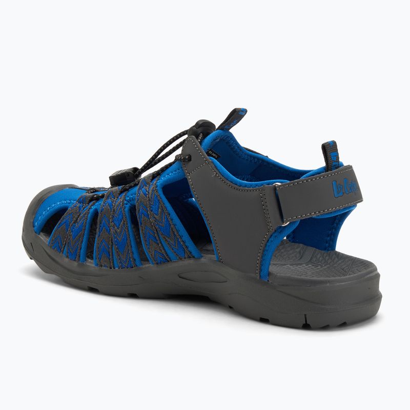 Lee Cooper Damen Sandalen LCW-25-03-3401LA königsblau/grau 3