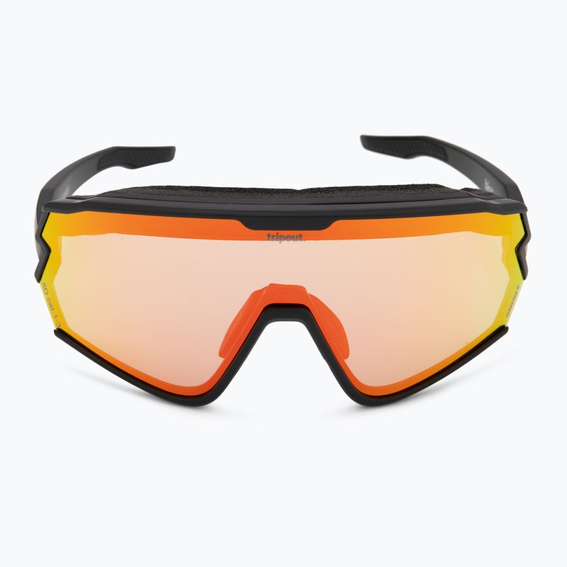 Tripout Infinity schwarz/smart rot photochrome Sonnenbrille 3