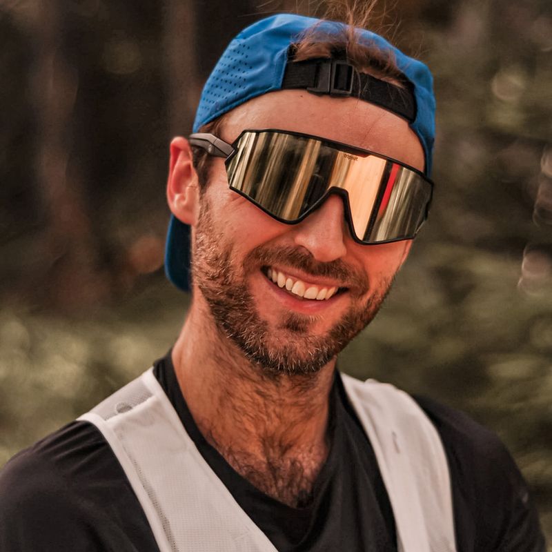 Tripout Infinity schwarz/dunkelsilberne phototrope Sonnenbrille 6