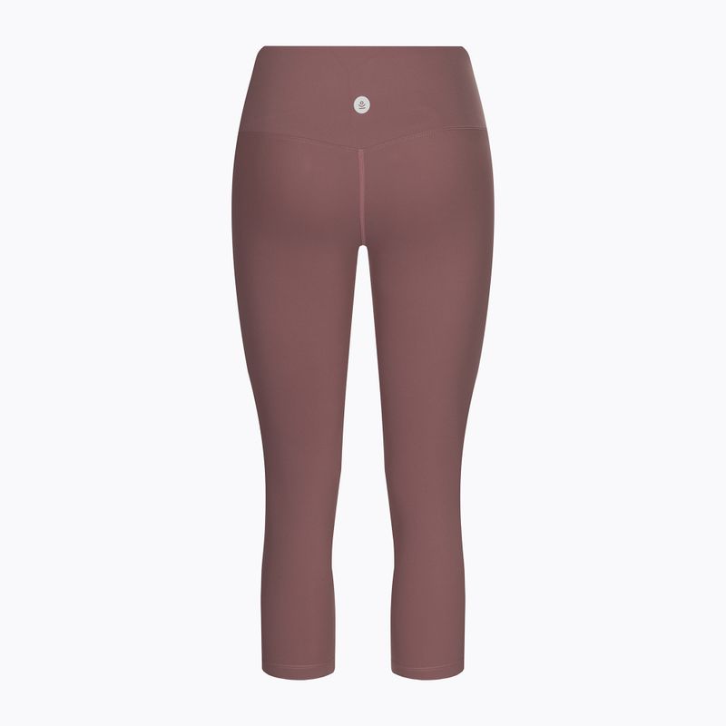 Damen Yoga-Leggings Moonholi Yoggings 7/8 rosa 234 2