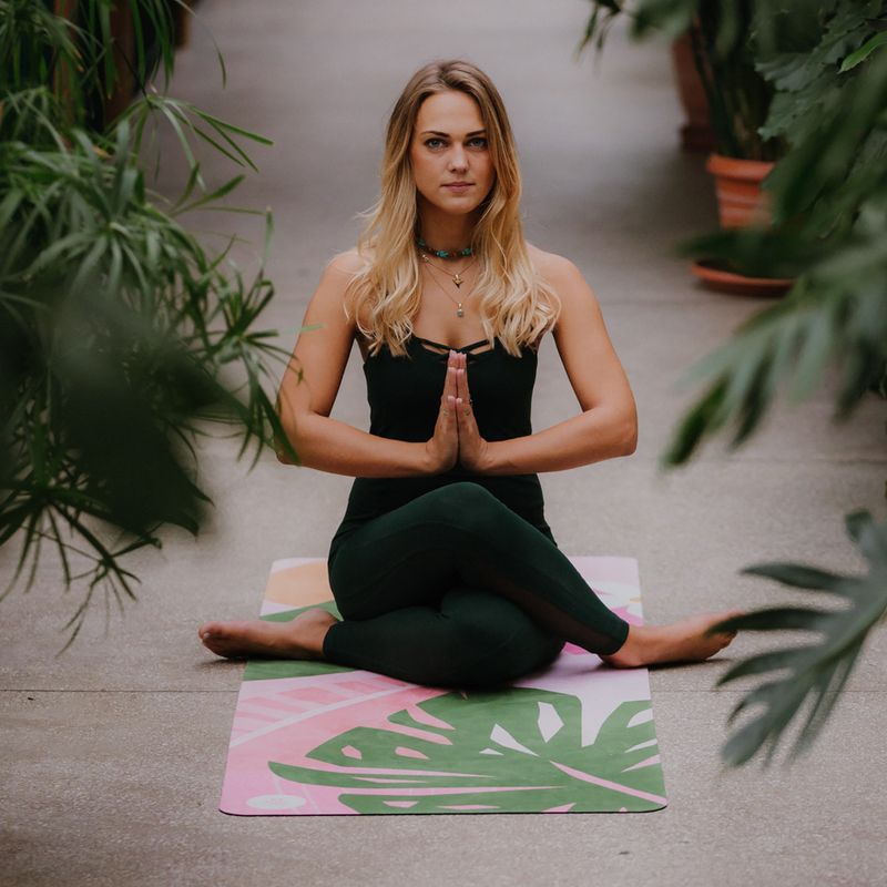 Moonhola TROPICANA TRAVEL Yogamatte 1 5 mm rosa SKU-120 5