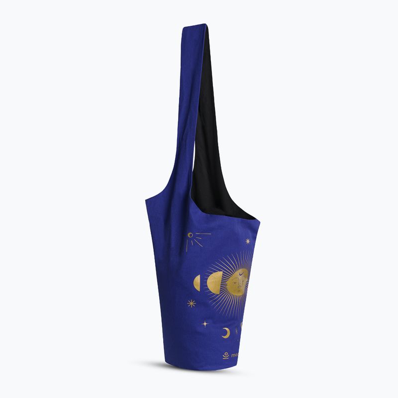 Moonholi Magie Yoga-Matte Tasche blau SKU-300 2