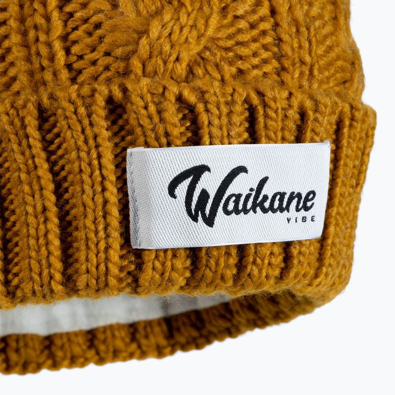 Waikane Vibe Senfbraune Damenmütze