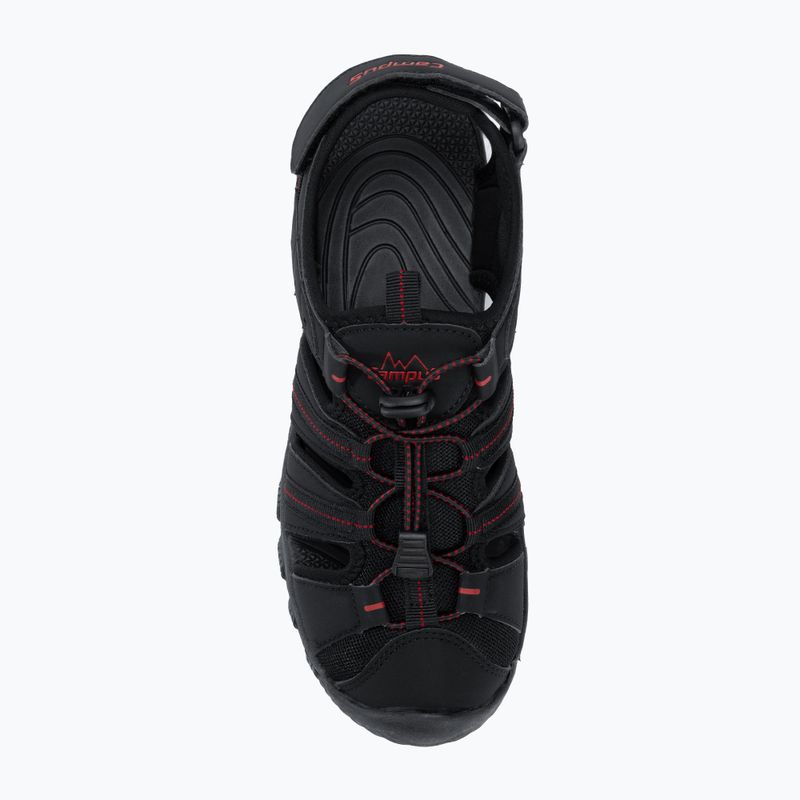 Sandalen trekkingowe Herren CampuS Carlit black/red 5