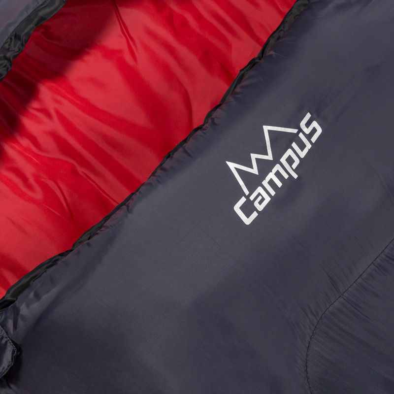 CampuS Kjerag 250 Schlafsack schwarz/rot CUP702123200 4