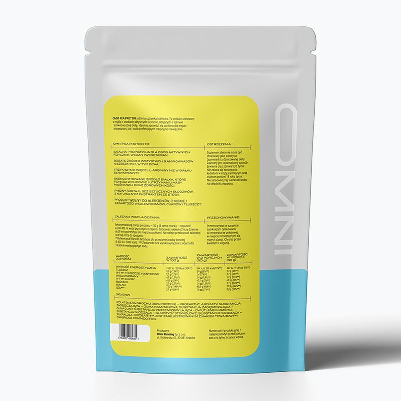 Eiweißergänzung OMNI RUNNING Pea Protein 600 g 2