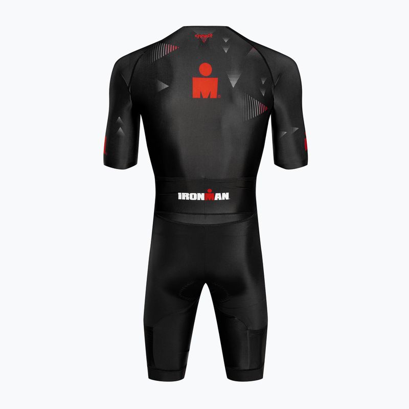 Triathlon Anzug Herren Quest Iron Man black 2