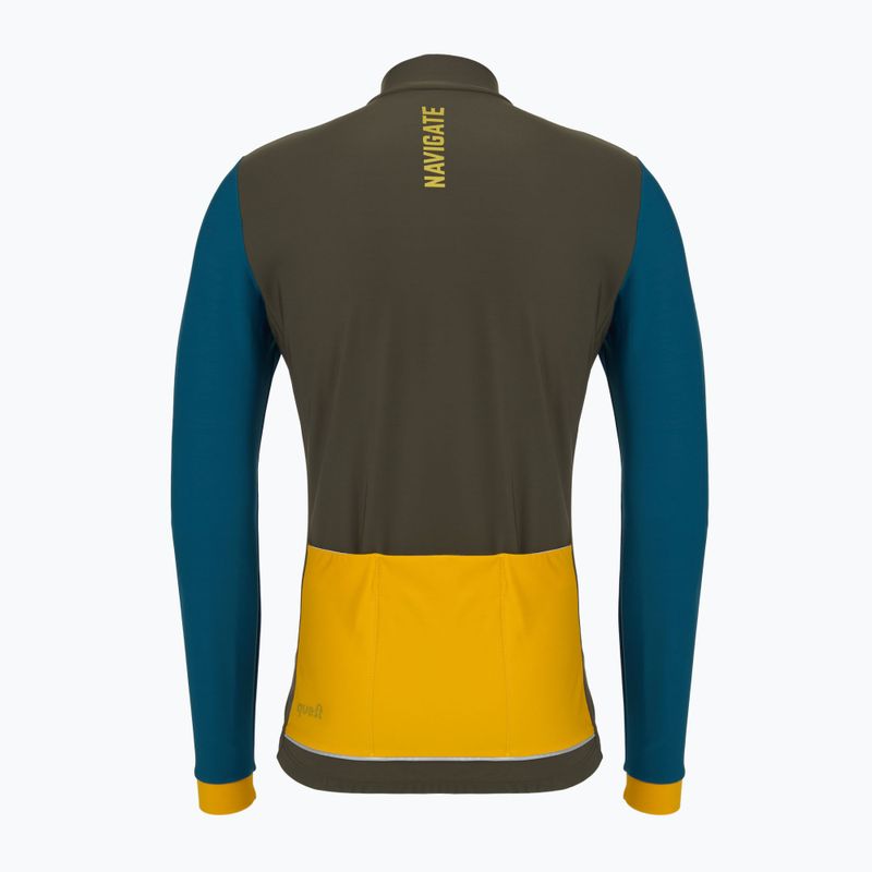 Herren Fahrrad-Sweatshirt Quest Navigator green 2