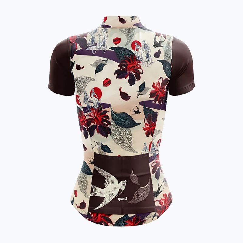 Radtrikot Damen Quest Retro Bike 2