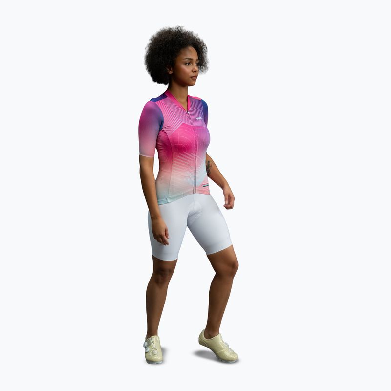 Radtrikot Damen Quest Pink Wind W 2