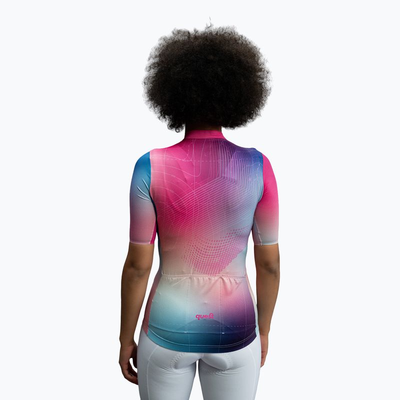 Radtrikot Damen Quest Pink Wind W 3