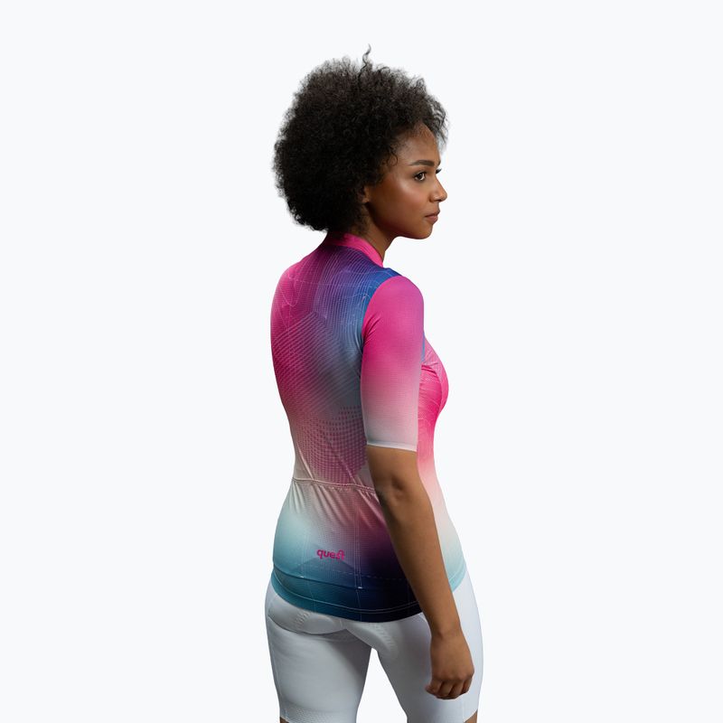 Radtrikot Damen Quest Pink Wind W 5