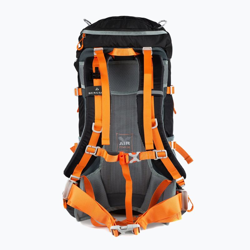 BERGSON Tunnebo 35 l Wanderrucksack schwarz/orange 3
