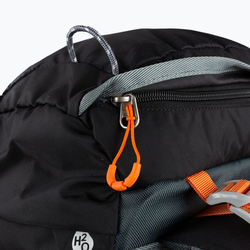 BERGSON Tunnebo 35 l Wanderrucksack schwarz/orange 9