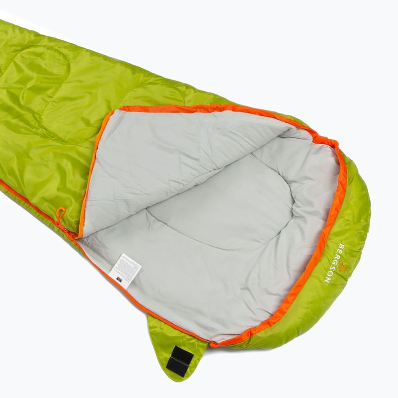 Kinderschlafsack BERGSON Junior 300 grenoble grün 3