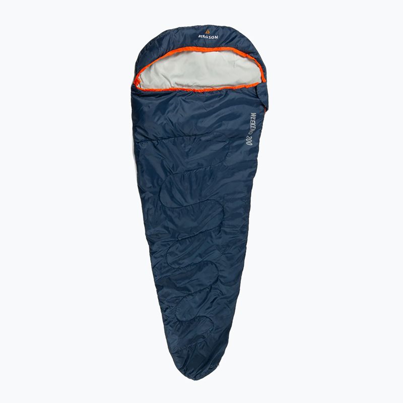 BERGSON Weekend 200 dark denim Schlafsack