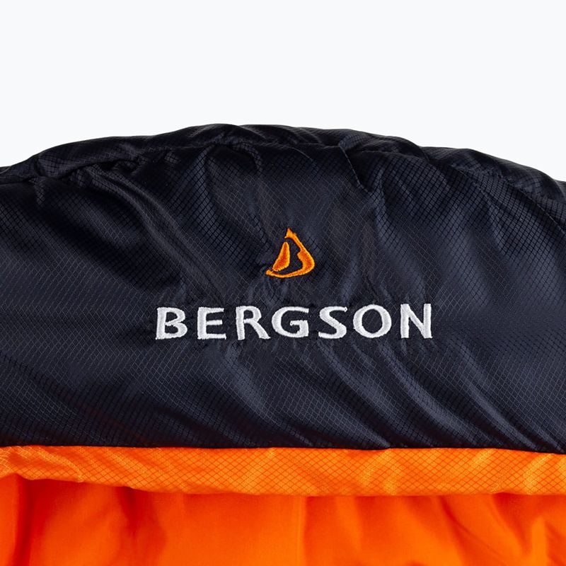 BERGSON Rocker 300 asphalt/navy Schlafsack 4