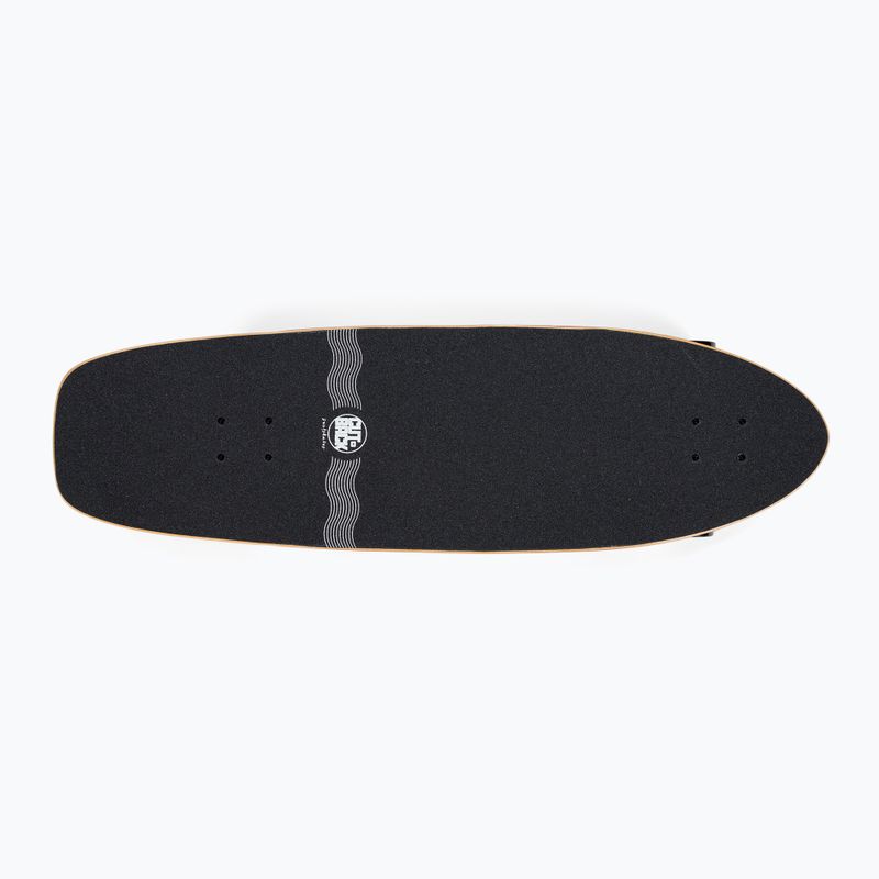 Surfskate Skateboard CUTBACK Blaue Welle blau 3