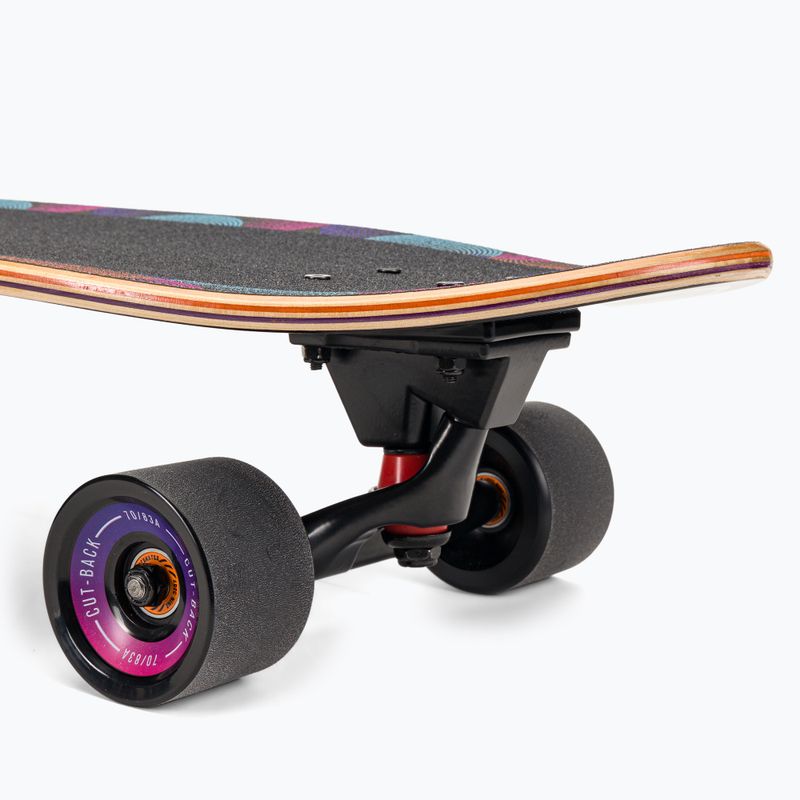 Surfskate Skateboard Cutback Big Wave 34" schwarz und Farbe CUT-SUR-BWA 6