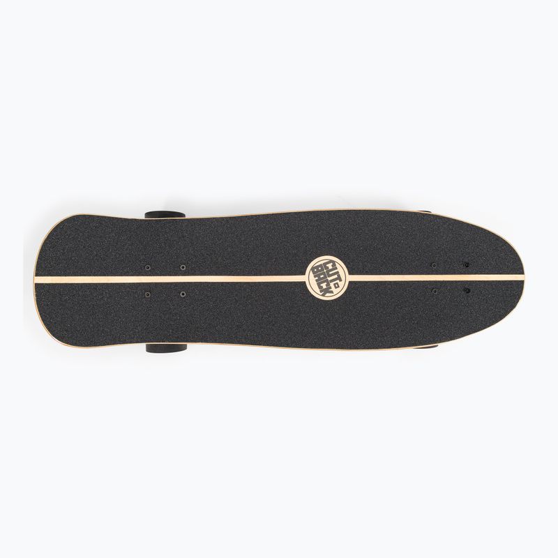 Surfskate Skateboard Cutback Neo Ripper 29" navy blau-braun CUT-SUR-NRIP 4