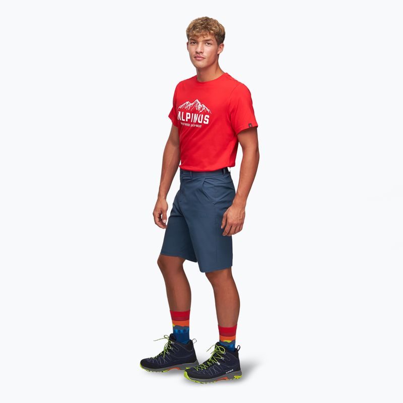 Alpinus Ferrera Herren-Trekking-Shorts navy blau 2
