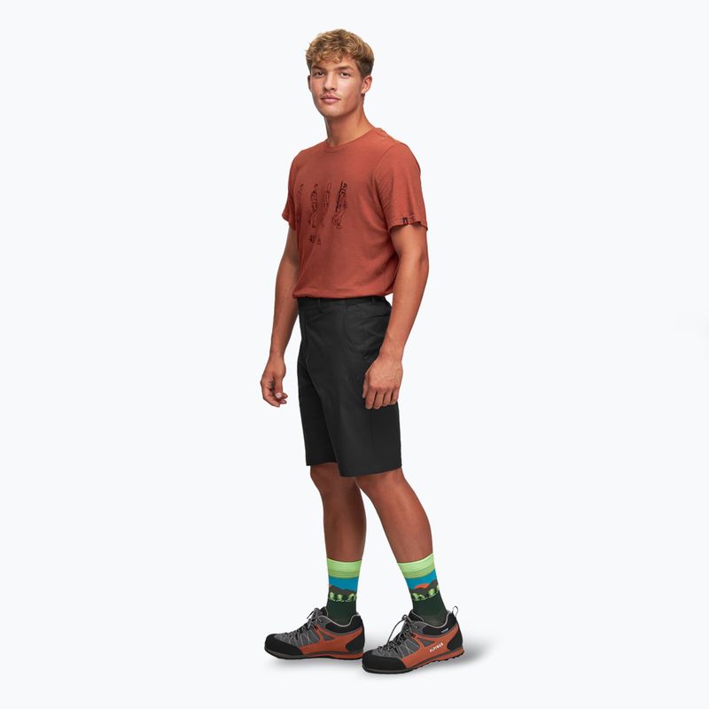Herren-Trekking-Shorts Alpinus Ferrera schwarz 2