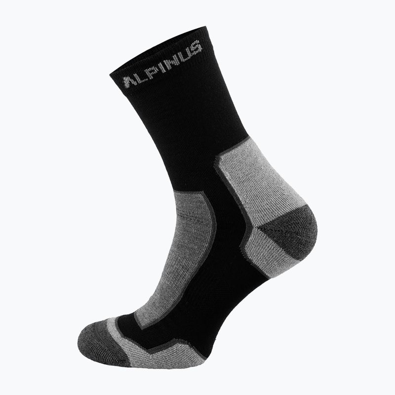 Alpinus Sveg grau/schwarze Trekkingsocken