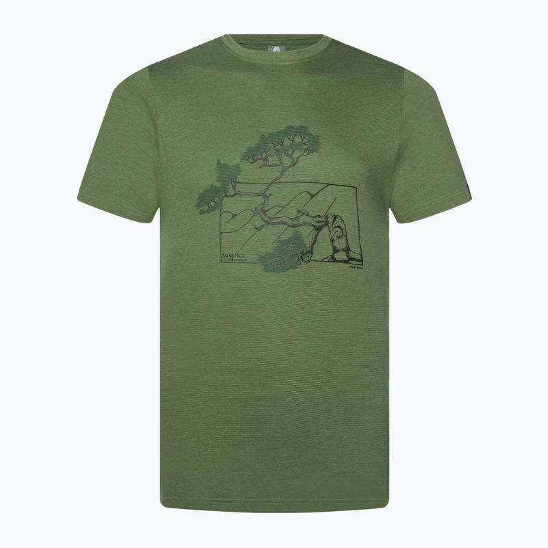 Herren Alpinus Pieniny T-shirt grün 7