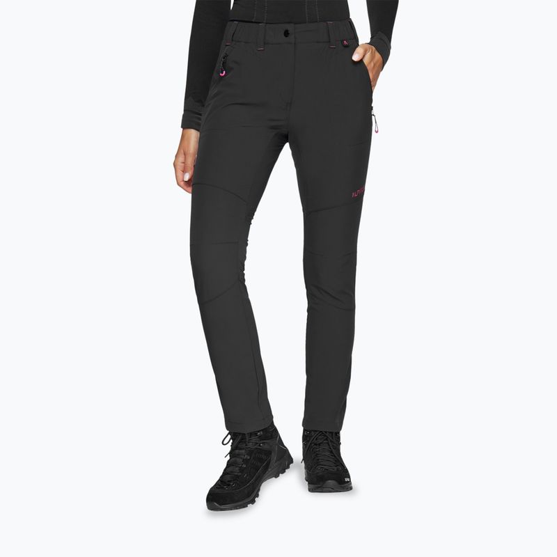Damen-Trekkinghose Alpinus Marmore schwarz
