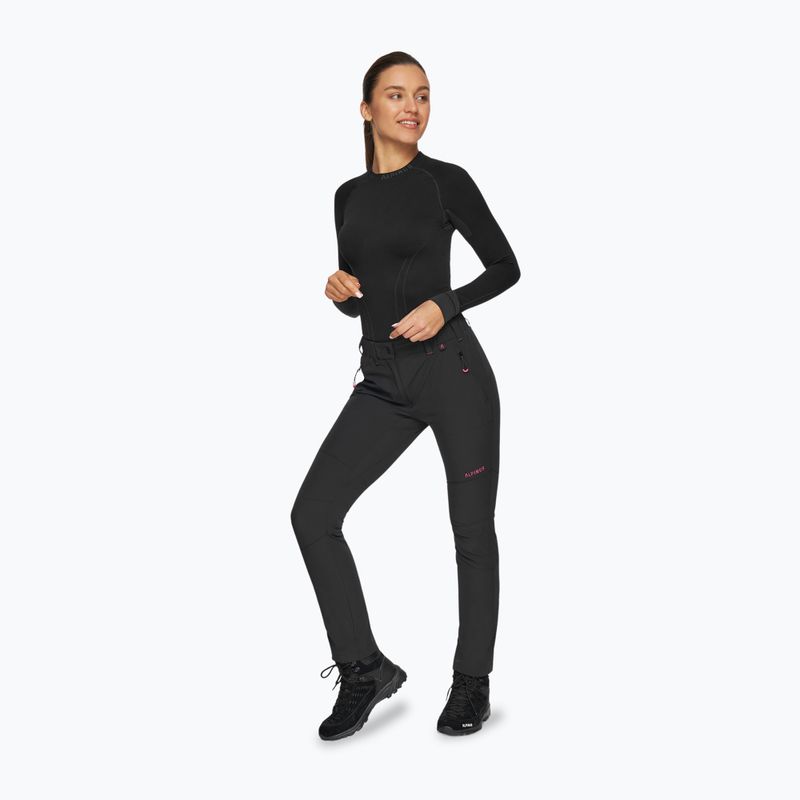 Damen-Trekkinghose Alpinus Marmore schwarz 2