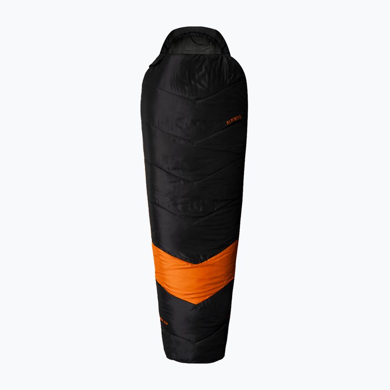 Alpinus Classic 1050 Schlafsack S11636 schwarz/orange