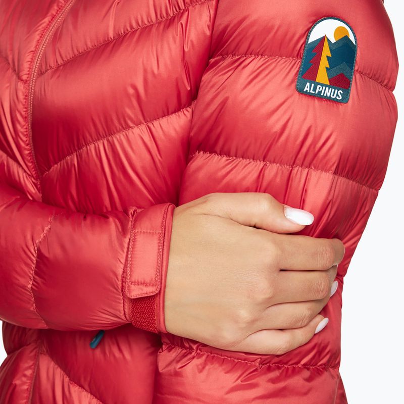 Damen Daunenjacke Alpinus Rocca red 5