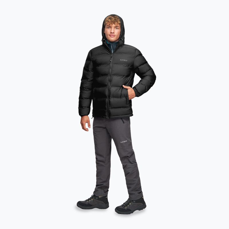 Alpinus Herren Daunenjacke Felskinn II schwarz 2