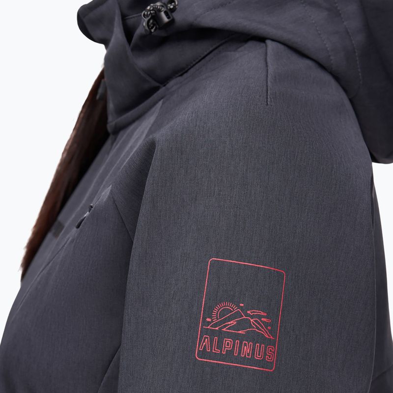 Damen-Softshelljacke Alpinus Minthi graphite/black 4