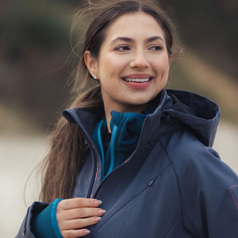 Damen-Softshelljacke Alpinus Minthi graphite/black 9