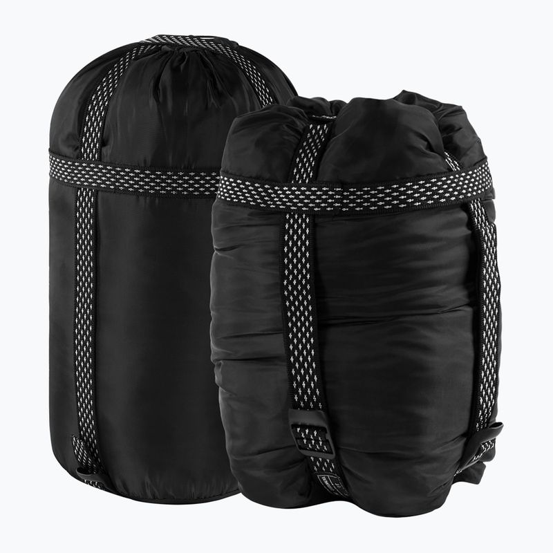 Alpinus Warm 1200 Schlafsack links navy blau 2