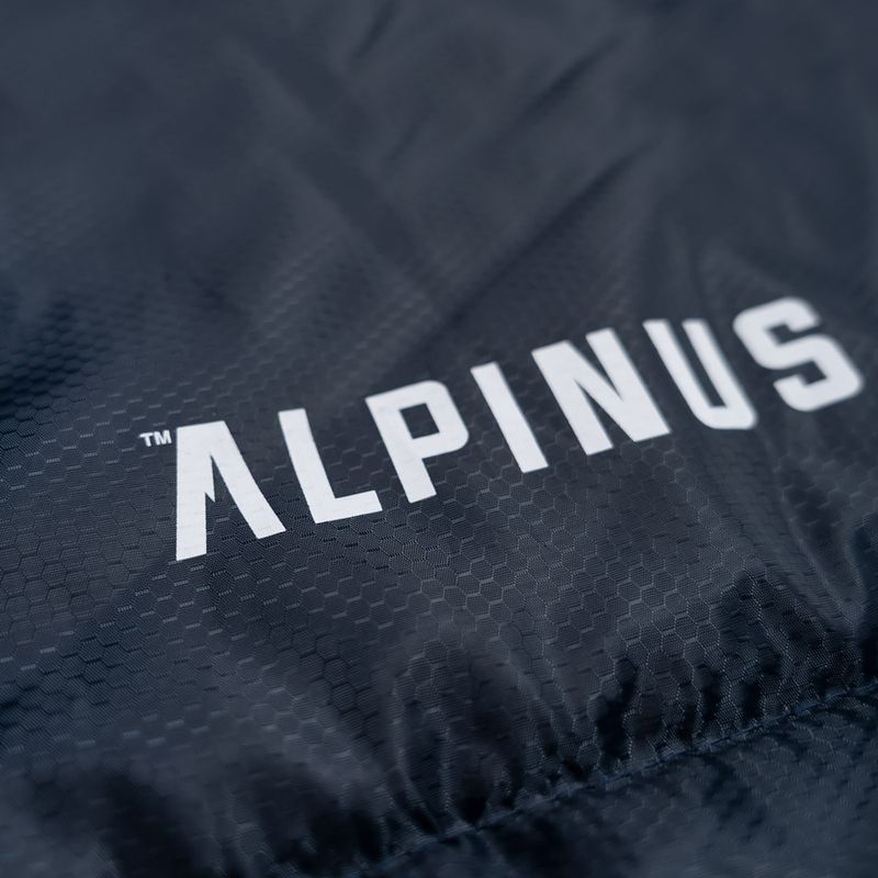 Alpinus Warm 1200 Schlafsack links navy blau 6