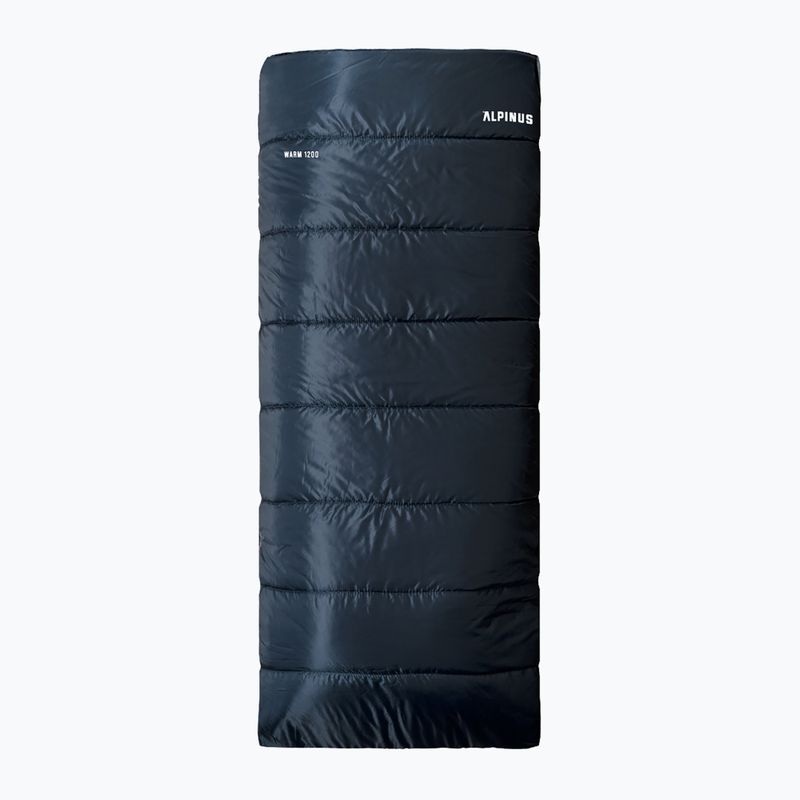 Alpinus Warm 1200 Schlafsack rechts navy blau
