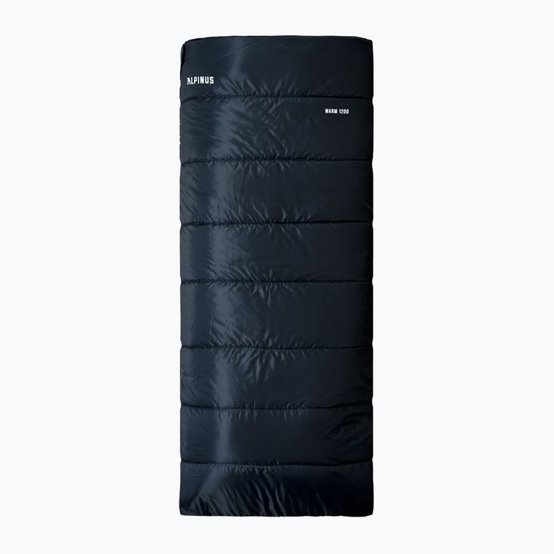 Alpinus Warm 1350 Schlafsack S11642 schwarz 2