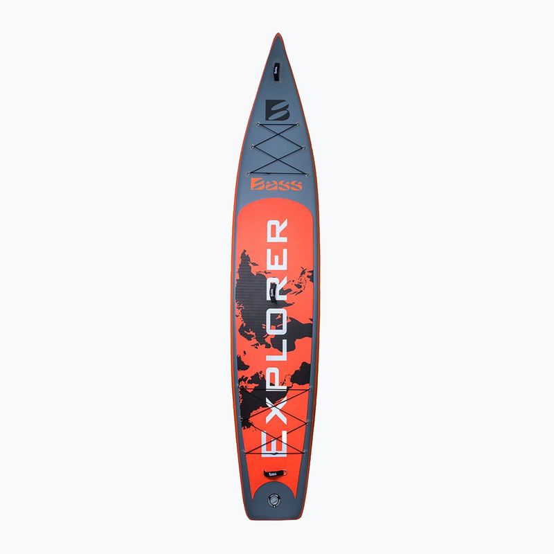 Bass SUP Explorer Brett orange-grau 2