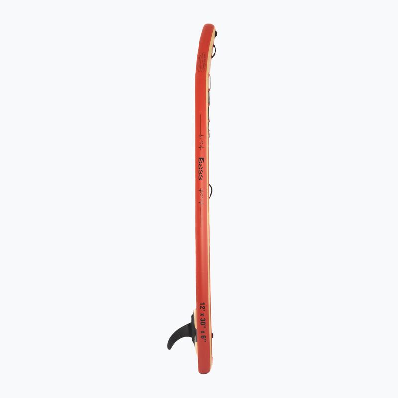 SUP Brett Bass Touring 12' PRO + Extreme Pro M+ rot 4