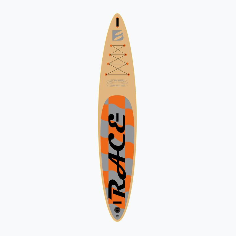 SUP Brett Bass Race 12'6" PRO + Extreme Pro M+ orange 2