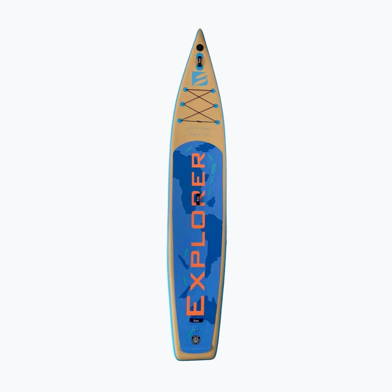 SUP Brett Bass Explorer 14'0" LUX blau 2