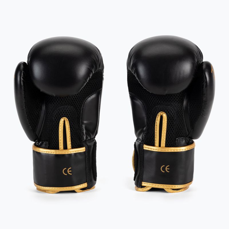 Boxhandschuhe DBX BUSHIDO "HAWK" Active Clima schwarz-gold B-2v17 3