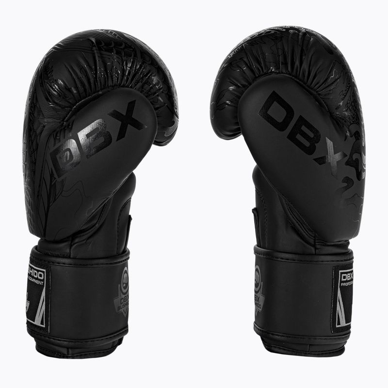 Boxhandschuhe DBX BUSHIDO "Black Dragon" schwarz B-2v18 4