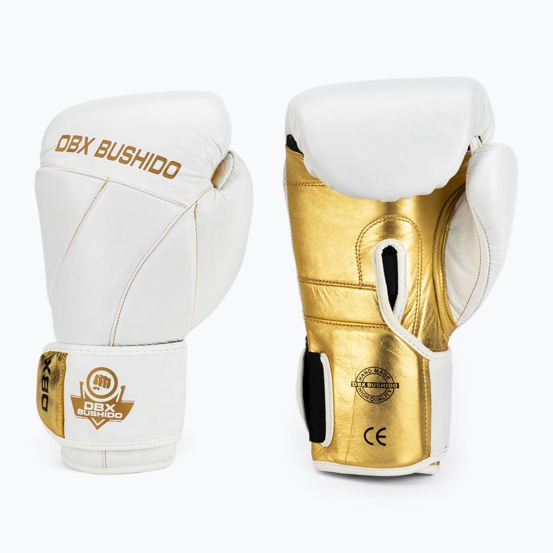 DBX BUSHIDO Hammer weiße Boxhandschuhe B-2V19